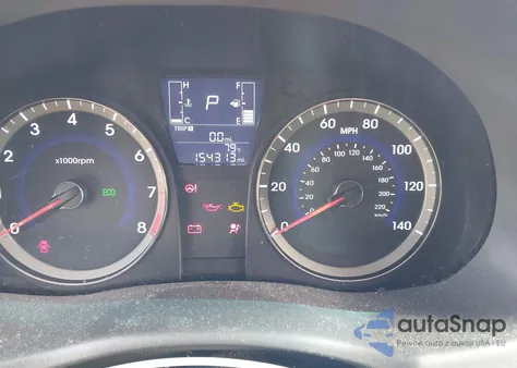 2015 Hyundai Accent Gls z USA, uszkodzony, nr VIN KMHCT4AE2FU841238